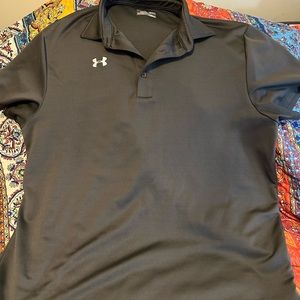 Under Armor men’s shirt, size large, grayish black